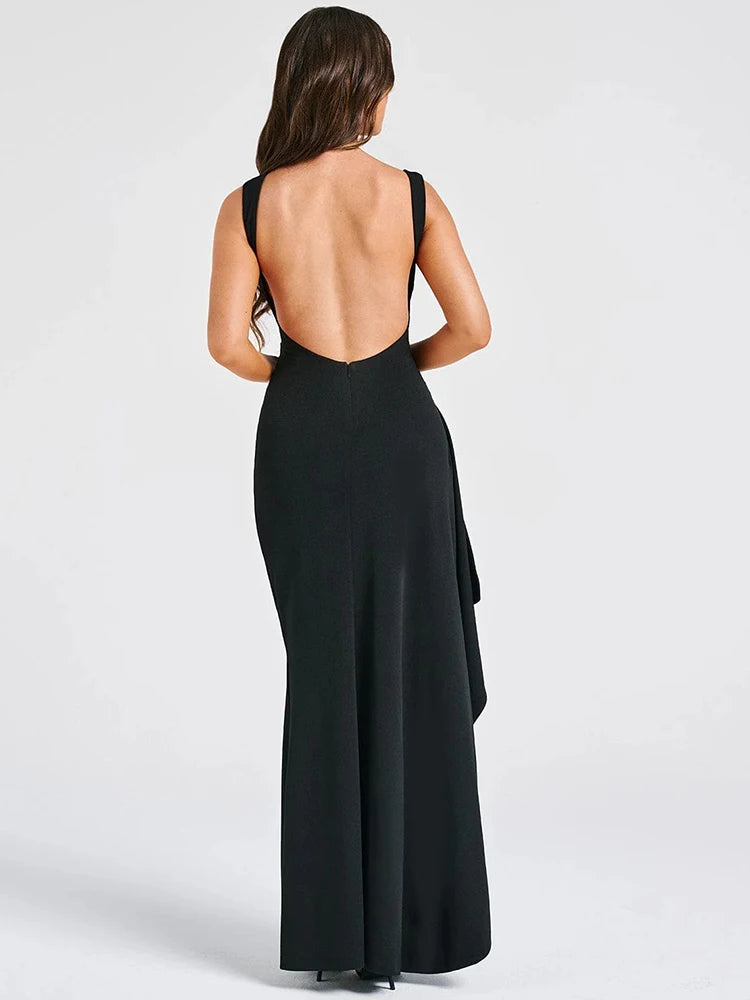 Backless Sexy Maxi Dress For Women